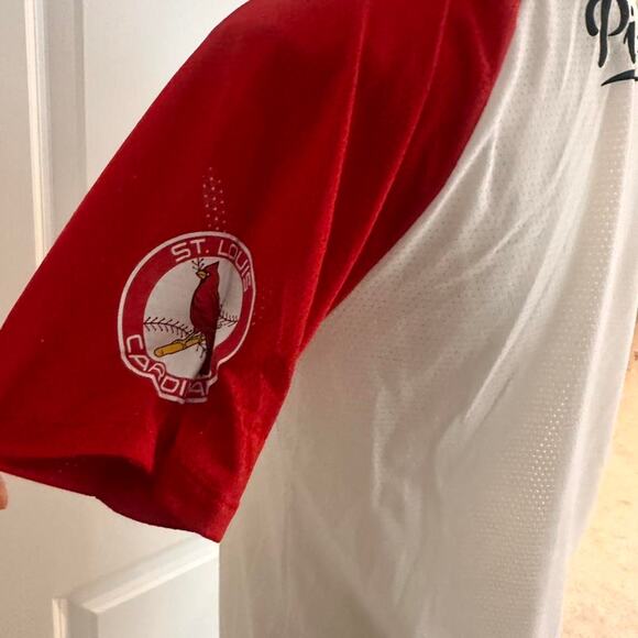 PINK Victorias Secret MLB Vintage Exclusive ST. Louis Mcbling Jersey Top Size S - Picture 6 of 8